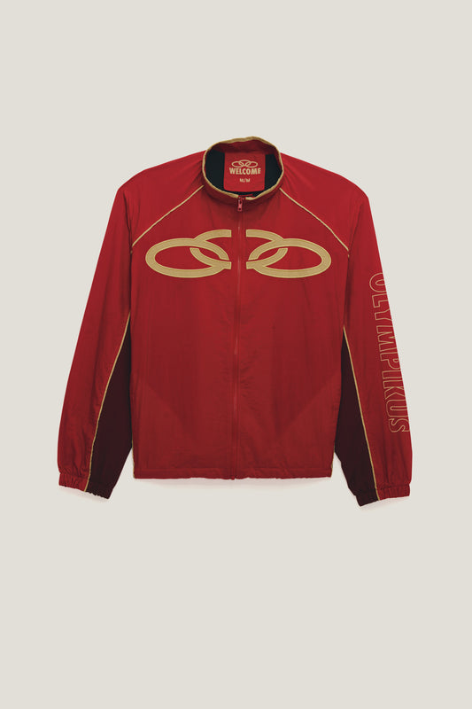 Jaqueta Windbreaker Mantra Olympikus + Welcome - Vermelha