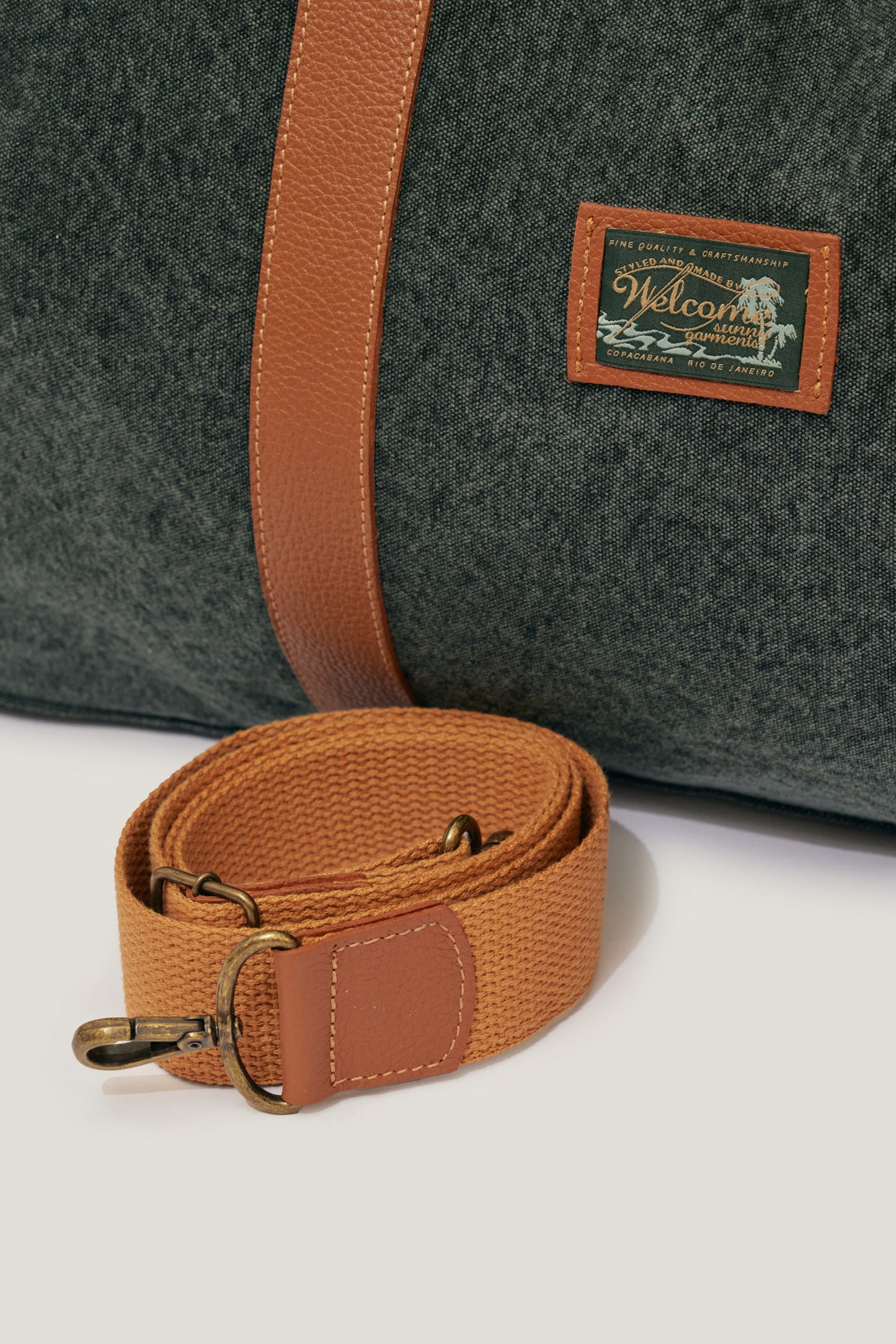 Mala Discovery - Couro e Lona