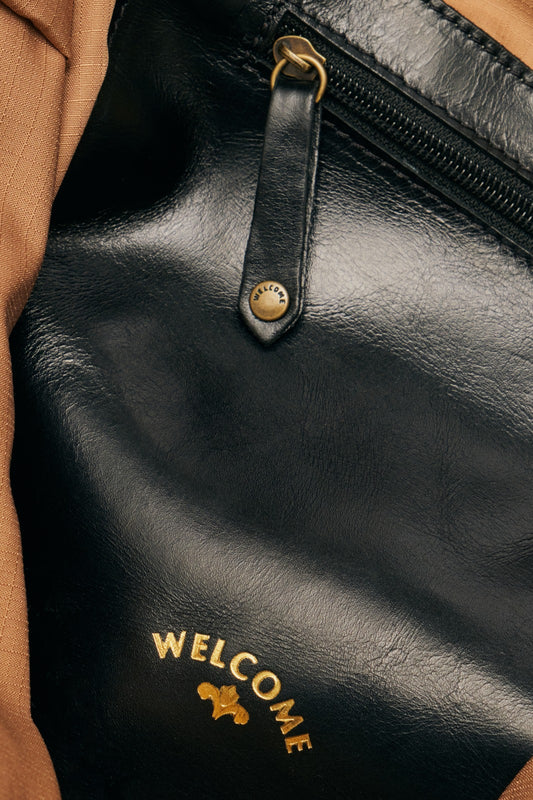Bolsa de Couro Capanema - Preto