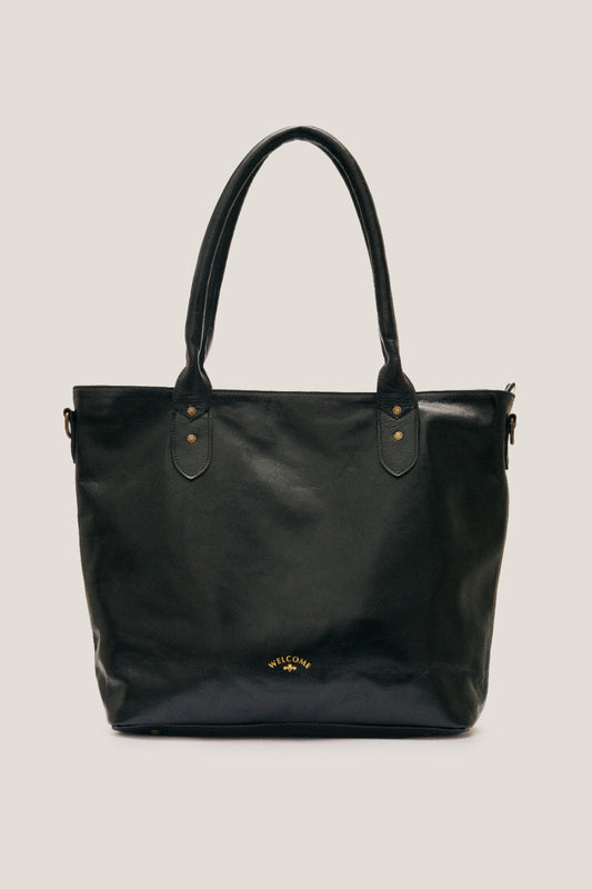 Bolsa de Couro Capanema - Preto