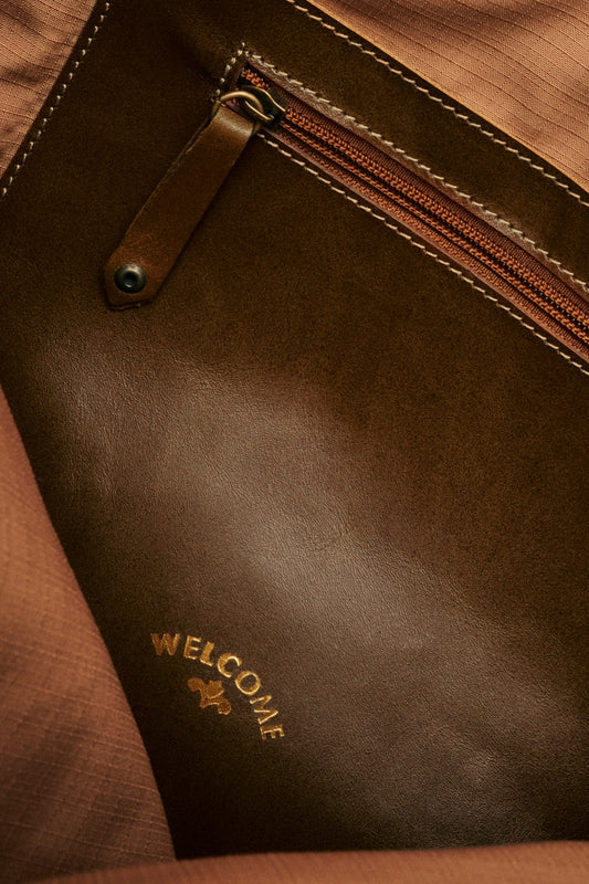 Bolsa de Couro Capanema - Marrom Cacau