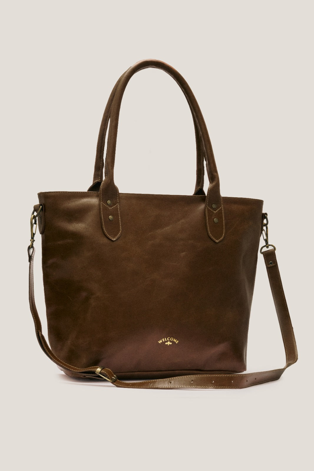 Bolsa de Couro Capanema - Marrom Cacau