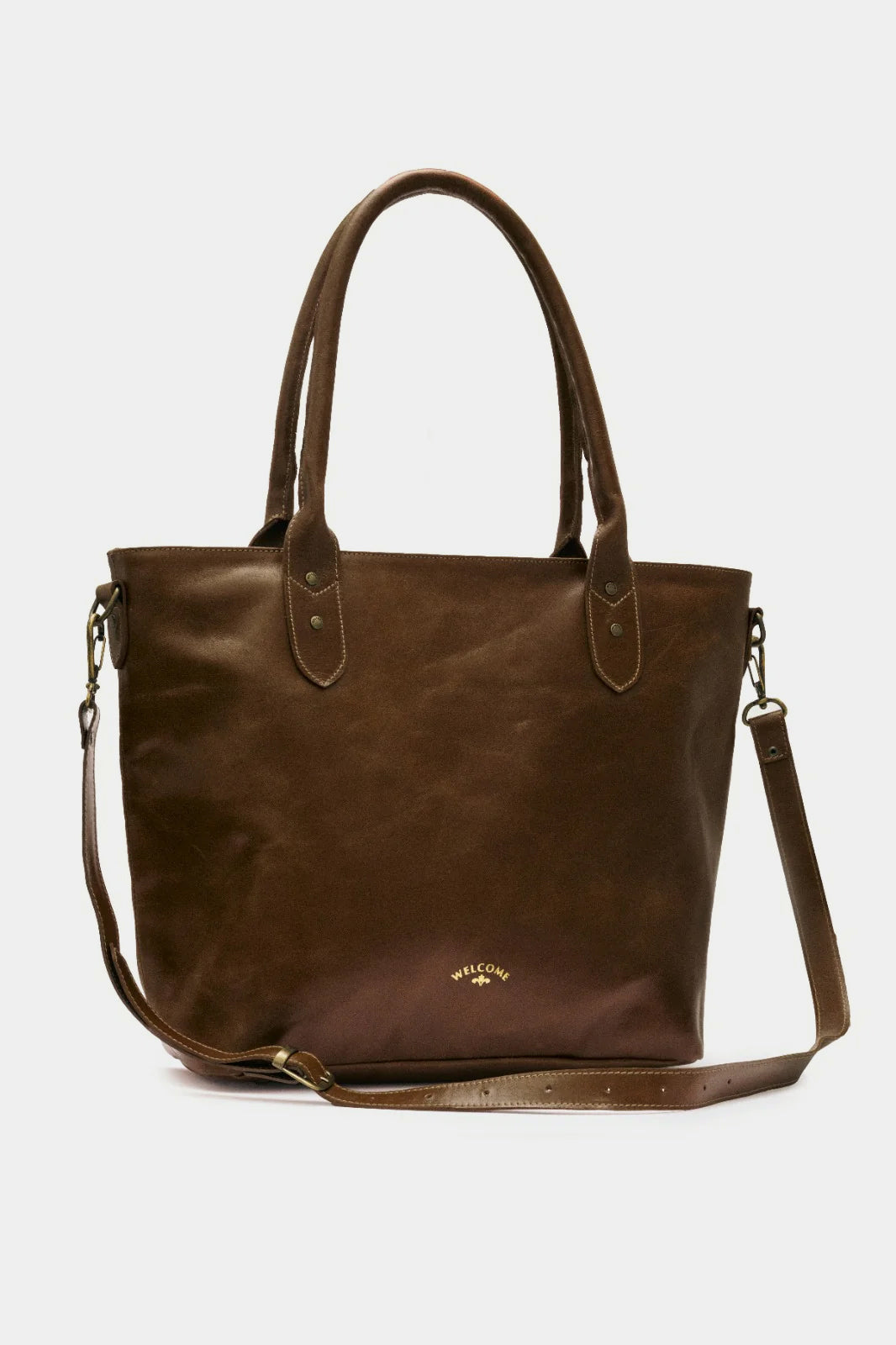 Bolsa de Couro Capanema - Marrom Cacau