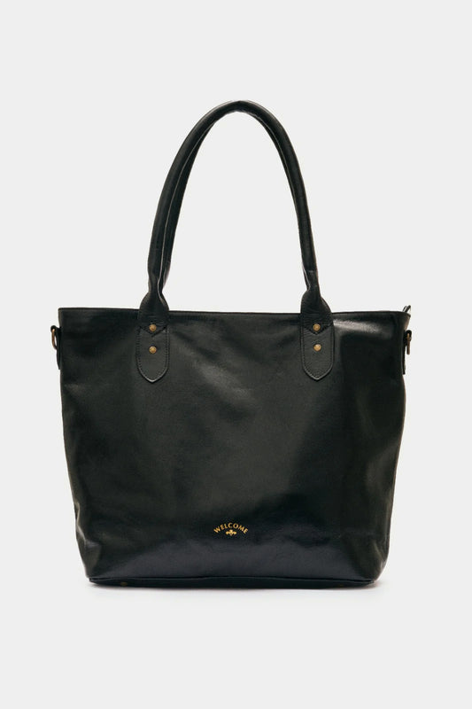 Bolsa de Couro Capanema - Preto