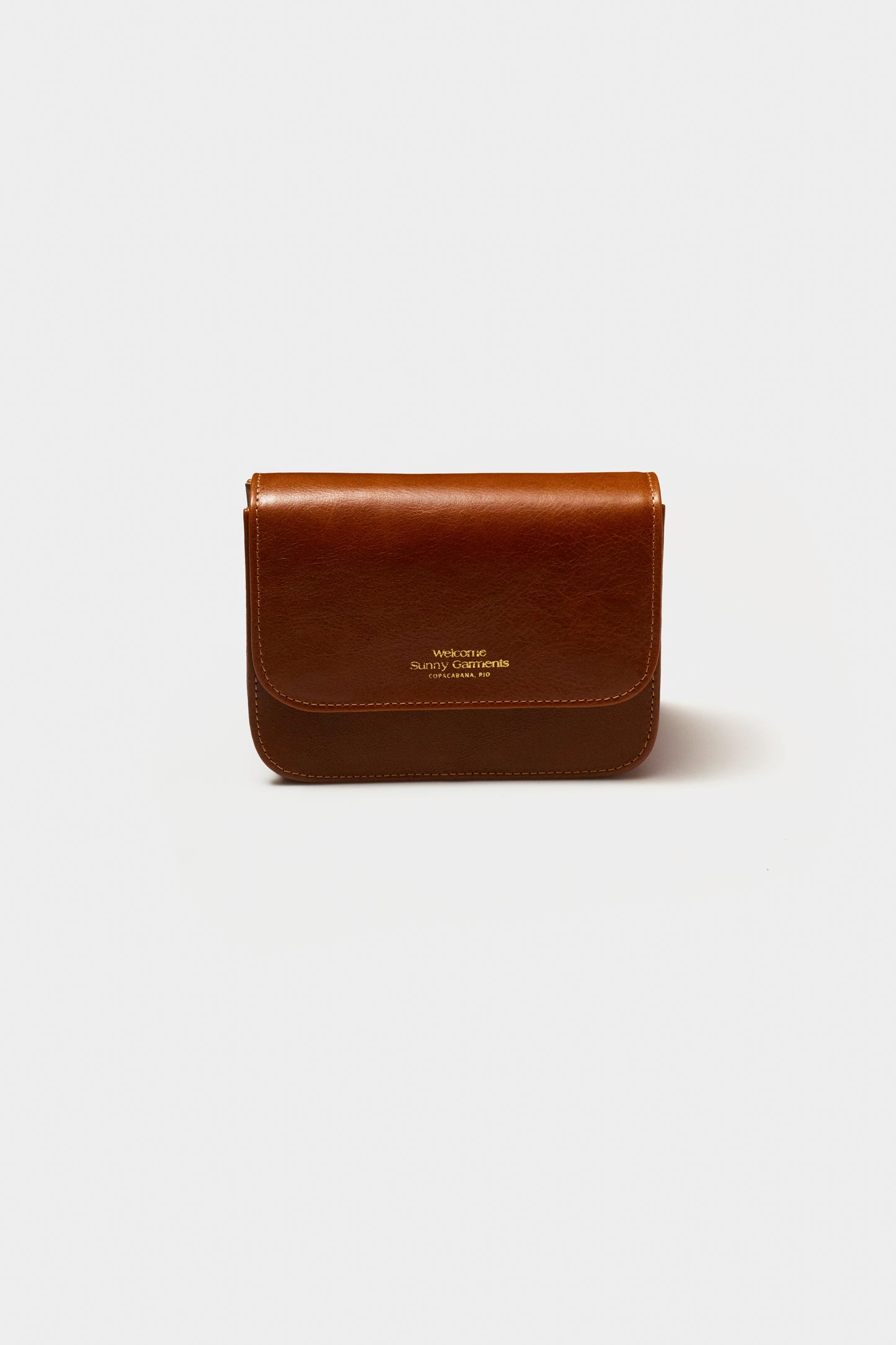 Bolsa de Couro Lafaiete - Marrom Caramelo