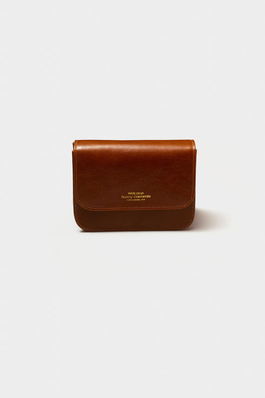 Bolsa de Couro Lafaiete - Marrom Caramelo